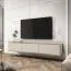 Moderner TV-Unterschrank mit Push-to-open Funktion Horsham 17, Farbe: Beige - Abmessungen: 30 x 175 x 32 cm (H x B x T)