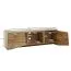 TV-Unterschrank / Lowboard, Farbe: Eiche - Abmessungen: 55 x 160 x 40 cm (H x B x T); TV-Unterschrank / Lowboard, Farbe: Eiche, teilmassiv - Abmessungen: 55 x 160 x 40 cm (H x B x T)