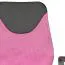 Kinder- und Jugendschreibtischstuhl Apolo 93, Farbe: Pink / Schwarz, mit strapazierfähigen Mesh Bezug