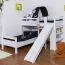 Kinderbett mit Rutsche
