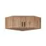 Eckkleiderschrank - Set A Fafe | 6-teilig | Farbe: Eiche Artisan / Schwarz | Soft-Close-Funktion | Kleiderschrank | viel Stauraum | 6 Schubladen