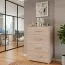 Kommode Garut 09 Farbe: Sonoma Eiche - Abmessungen: 66 x 50 x 50 cm (H x B x T)