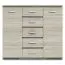 Kommode Pamulang 04, Farbe: Sonoma Eiche - Abmessungen: 112 x 122 x 40 cm (H x B x T)