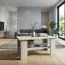 Couchtisch Pamulang 08, Farbe: Sonoma Eiche - Abmessungen: 110 x 70 x 50 cm (B x T x H)