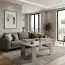 Couchtisch Kikori 03, Farbe: Sonoma Eiche - Abmessungen: 120 x 60 x 50 cm (B x T x H)