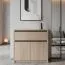 Kommode Popondetta 05, Farbe: Sonoma Eiche - Abmessungen: 88 x 95 x 38 cm (H x B x T)