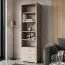 Regal Kerowagi 04, Farbe: Sonoma Eiche - Abmessungen: 200 x 60 x 41 cm (H x B x T)