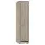 Schrank Kundiawa 37, Farbe: Sonoma Eiche hell / Sonoma Eiche dunkel - Abmessungen: 200 x 50 x 58 cm (H x B x T)