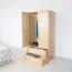 Kleiderschrank 80 x 60