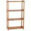 Regal Kiefer massiv Vollholz Eichefarben Junco 56B - 125 x 70 x 30 cm (H x B x T)