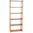 Regal Kiefer massiv Vollholz Eichefarben Junco 54A - 200 x 80 x 30 cm (H x B x T)