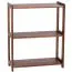Regal Kiefer massiv Vollholz Nussfarben Junco 57B - 86 x 70 x 30 cm (H x B x T)