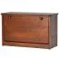 Schuhschrank Kiefer Vollholz massiv Nussfarben Junco 216 - Abmessungen: 44 x 72 x 30 cm (H x B x T)