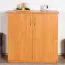 Kommode Kebumen 29, Farbe: Erle - Abmessungen: 100 x 102 x 50 cm (H x B x T)