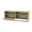 TV Unterschrank Sirte 08, Farbe: Weiß / Eiche matt - Abmessungen: 45 x 120 x 40 cm (H x B x T)