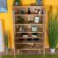Vitrine Eiche massiv natur Aurornis 26 - Abmessungen: 166 x 96 x 40 cm (H x B x T)