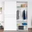 Kleiderschrank hochglanz