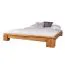 Doppelbett Tasman 02 Wildeiche massiv geölt - Liegefläche: 160 x 200 cm (B x L)