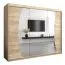 Schiebetürenschrank / Kleiderschrank Combin 06 mit Spiegel, Farbe: Eiche Sonoma - Abmessungen: 200 x 250 x 62 cm (H x B x T)
