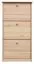 Schuhkipper Kiefer Holz massiv, Farbe: Natur 115x58x30 cm, Schuhschrank Schuhkommode Abbildung