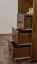 Bücherregal Kiefer massiv Vollholz Eichefarben B002 - Abmessung 190 x 80 x 42 cm (H x B x T)