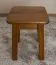 Vollholz Hocker