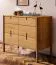 Kommode Wellsford 17 Wildeiche massiv geölt - Abmessungen: 79 x 97 x 46 cm (H x B x T)