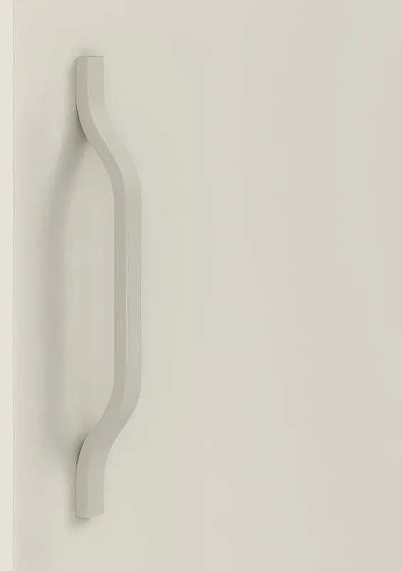 Metallgriffe für Aufsatz für Kleiderschrank Edegem 03 | Farbe: Kaschmir