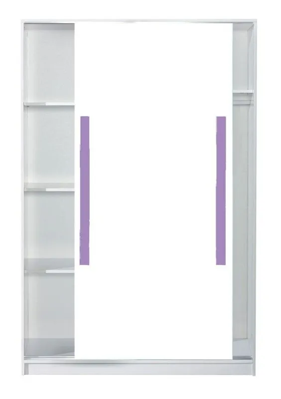 Kleiderschrank weiß hochglanz Abbildung