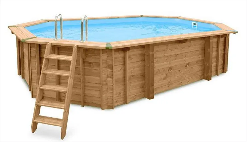 Pool oval Sunnydream 06, 6,40 x 4,00 Meter, inklusive Premium Filteranlage,  Filtermedium, Poolleiter, Poolfolie, Boden- und Wandvlies, Edelstahl-Eckverbindungen