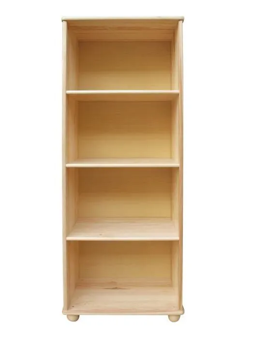 Standregal, 100 cm breit, Kiefer Holz-Massiv, Farbe: Natur Abbildung