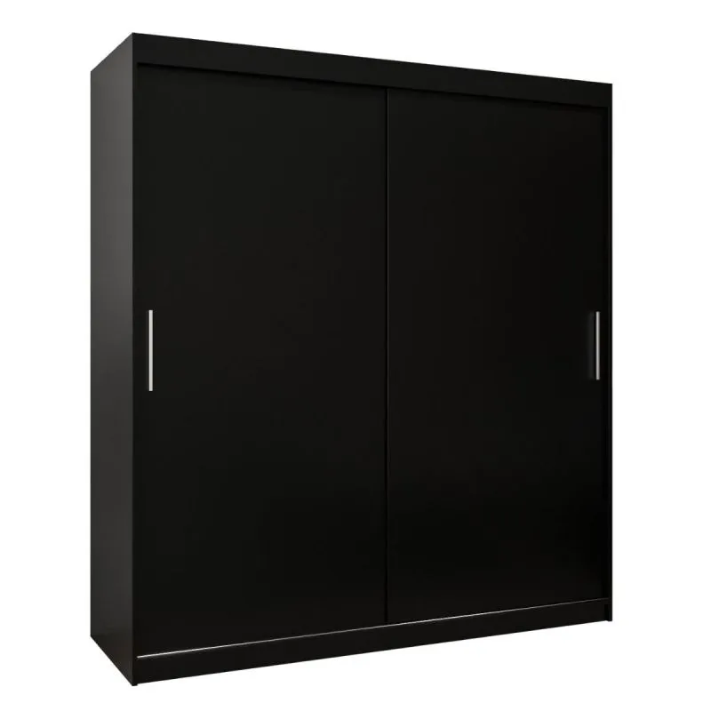 Kleiderschrank schwarz Abbildung