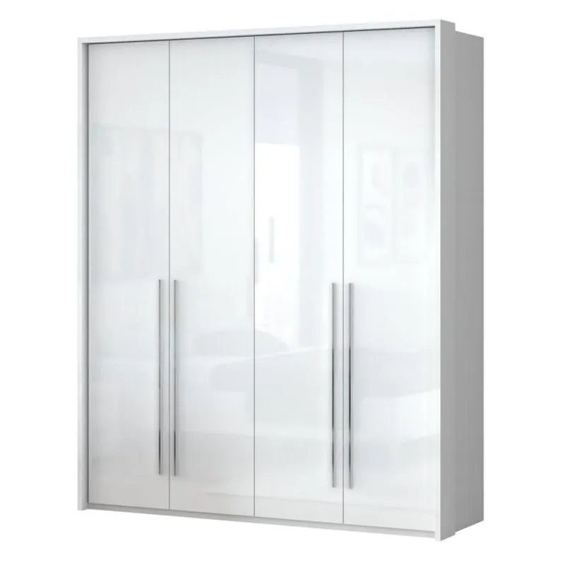 Kleiderschrank weiß hochglanz Abbildung