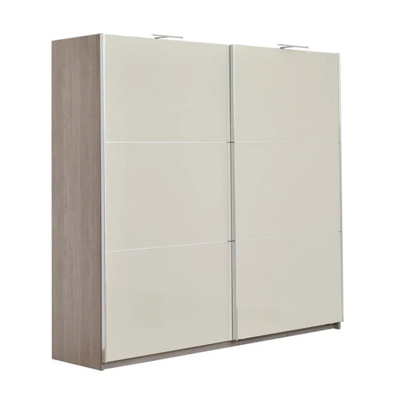 Kleiderschrank beige hochglanz Abbildung