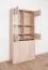 Vitrine Popondetta 21, Farbe: Sonoma Eiche - Abmessungen: 200 x 95 x 38 cm (H x B x T)