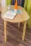 Tisch rund 115x70 cm Kiefer massiv, Farbe: Natur Abbildung