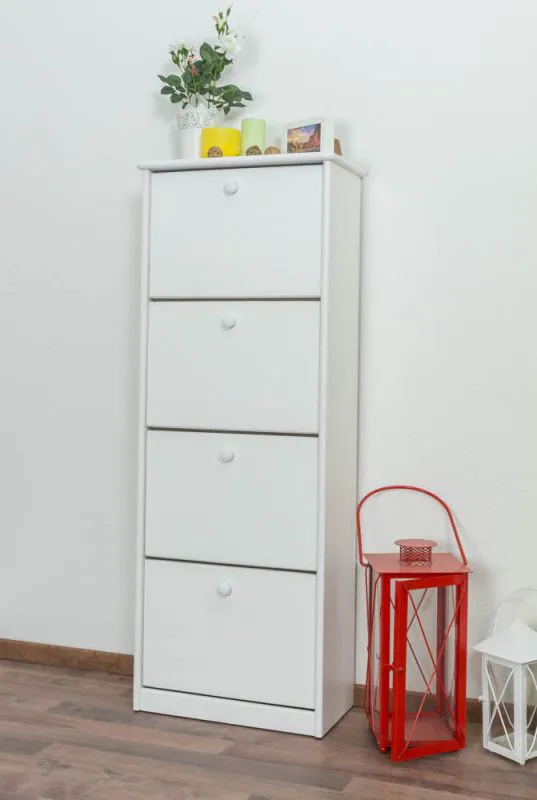 Schuhschrank Holz weiß