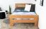 Jugendbett / Kinderbett "Easy Premium Line" K6, 120 x 200 cm Buche Vollholz massiv Natur