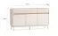 Sideboard / Kommode Humboldt 05 | Maße: 154 x 40 x 85 cm | Farbe: Eiche Cremona / Kaschmir | 3 Schubladen | 3 Türen | Beine: Metall | Soft-Close