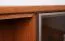 Vitrine Jussara 02, Farbe: Bernstein, Eiche teilmassiv - 150 x 124 x 42 cm (H x B x T)