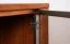 Vitrine Jussara 02, Farbe: Bernstein, Eiche teilmassiv - 150 x 124 x 42 cm (H x B x T)
