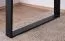 Couchtisch Kastav 37, Farbe: Eiche / Schwarz - 80 x 80 x 50 cm (B x T x H)