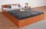 Doppelbett Corrientes 19 inkl. Lattenrost, Farbe: Erle - 160 x 200 cm (B x L)