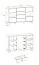 Elegantes Sideboard / Kommode Takle 06 mit LED Beleuchtung, Anthrazit / Eiche Kronberg, 102 x 160 x 40 cm, 4 Schubladen, Push To Open, 6 Fächer