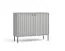 Kommode Alonnisos 09, zwei Türen, Farbe: Grau, Soft-Close-Funktion, zwei Fächer, gut kombinierbar, Maße: 89 x 105,5 x 41 cm, für Wohnzimmer