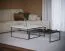Couchtisch Granollers 03, Farbe: Weiß Marmor - Abmessungen: 80 x 80 x 40 cm (B x T x H)