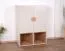 Kommode Maräne 06, Farbe: Kaschmir / Eiche Artisan - Abmessungen: 117 x 80 x 40 cm (H x B x T)