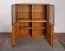 Vitrine Jussara 02, Farbe: Natur, Eiche teilmassiv - 150 x 124 x 42 cm (H x B x T)