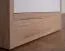 Kinderzimmer - Schrank Fabian 05, Farbe: Eiche Hellbraun / Weiß / Blau - 190 x 40 x 40 cm (H x B x T)