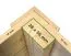 Gartenhaus 1,8 x 3,24 Meter (inkl. Dach) | aus Holz | aus vorgefertigten Elementen| unbehandelt | mit Pultdach Abbildung